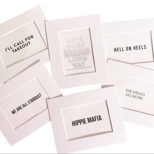 NEW Honorable Citizens 8x10 matted prints ready to be framed b&w various styles